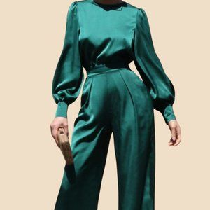 SATIN JUMPSUIT